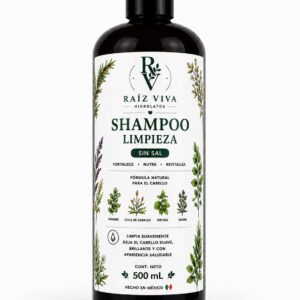 Shampoo sin Sal Limpieza
