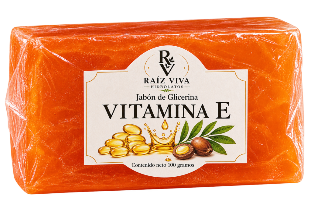 Jabón de Glicerina con Vitamina E.